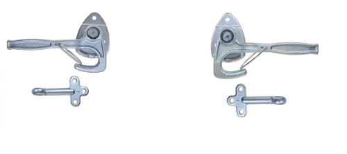 Fermeture levier pour - 2x, à