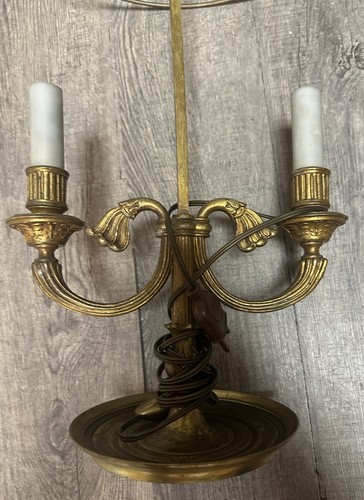 Lampe bouillotte électrifié - lampe,