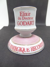Pyrogène Publicitaire Elixir du Docteur Godart Comptoir Bar Bistrot Café Jeu 