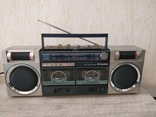 Boombox Ghettoblaster SILVER