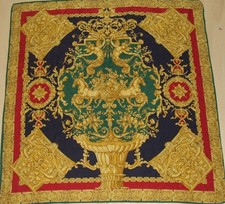 Foulard 100% Pure Soie Vintage