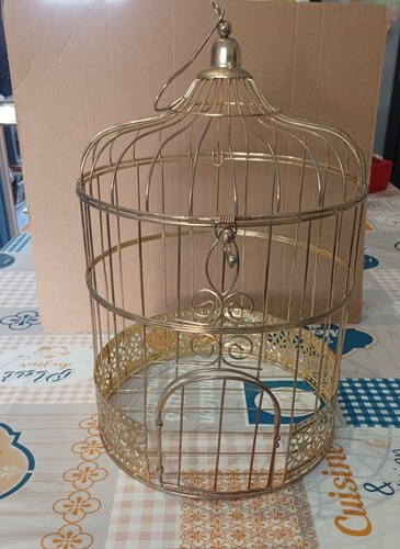 Cage oiseaux ronde en - cage,