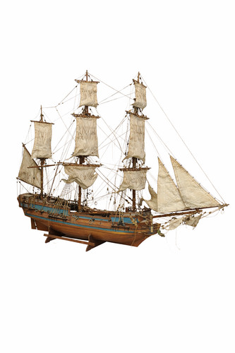 Maquette bateau mat - de,