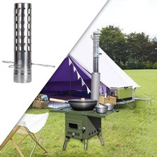 Housse de ventilation efficace pour brûleurs à bois de camping et chauffe-eau