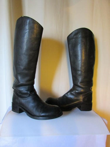 Bottes cavalières ash cuir - ,