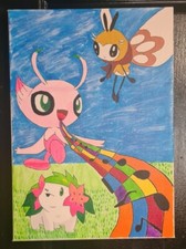 Peinture sur toile, fait main