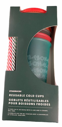 Starbucks holiday cold cups - holiday,
