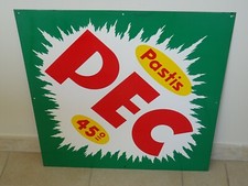 plaque en tole publicité PEC
