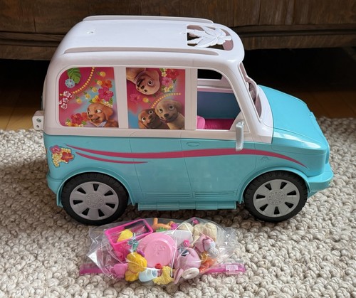 Barbie mattel puppy mobile - mattel,