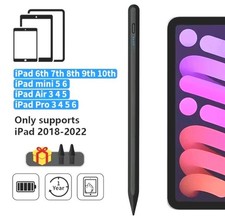 Stylet Compatible À Apple Pencil Pour iPad Pro, Air... Stylus Pen Noir