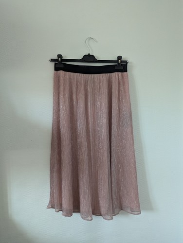 Ikks jupe plissée rose midi - plissée,