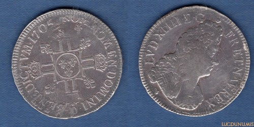 Louis xiv 1643 1715 ecu - 1643-1715,