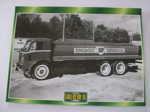 Carte fiche camion porteur - fiche,