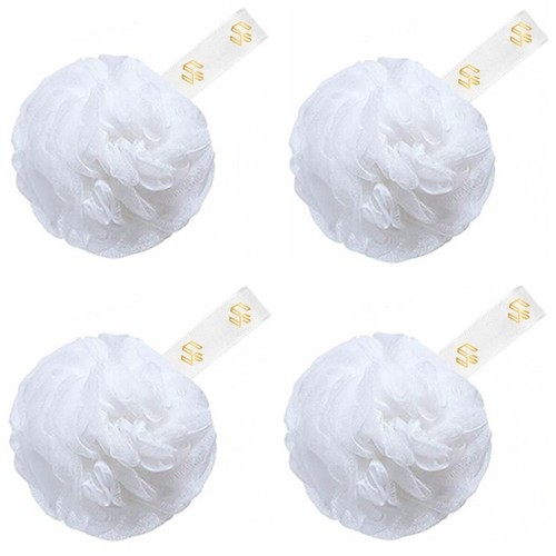 60g pouf loofah bath - 4*60g, pe