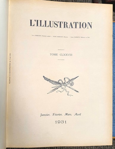 1931 illustration tome - l'illustration,