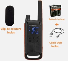 Talkie walkie MOTOROLA TALKABOUT T82 Exterme ✅ COMME NEUF ?Expédition Express?