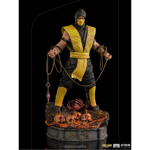 Mortal kombat statuette 1 10 - -, 1/10