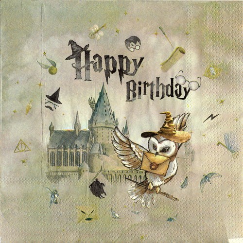 Serviettes papier harry - en,