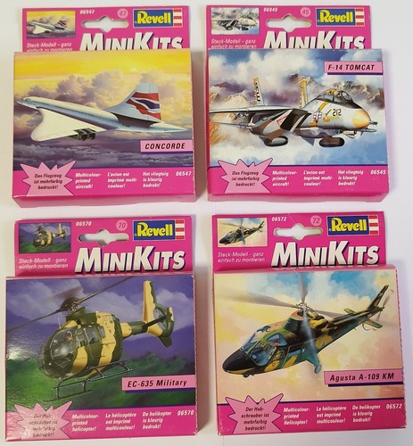 Revell mini kits - lot, 4