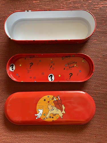 Herge tintin plumier - tintin, trousse