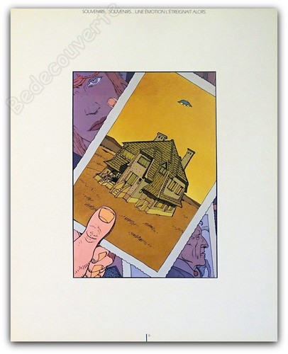 Affiche moebius tueur monde - affiche, de
