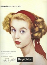 AD PUBLICITE    PRODUITS DE BEAUTE REGECOLOR  BATON ROUGE STENDHAL