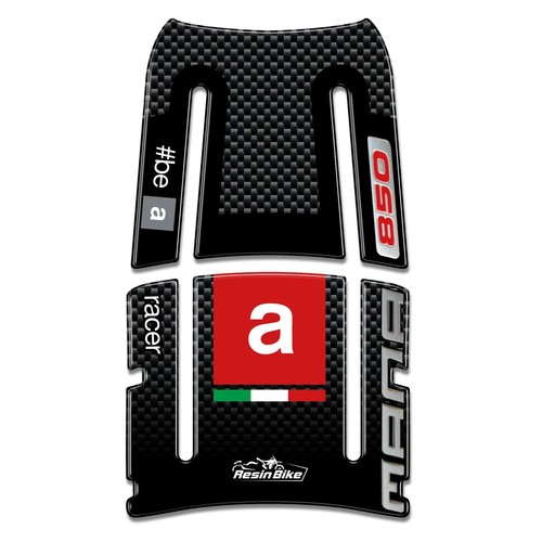 Autocollant moto - autocollant, 3d