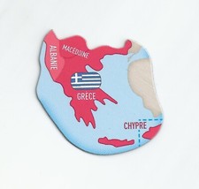 MAGNET CARTE EUROPE. BROSSARD