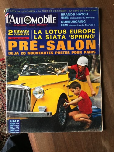 Revue automobile 257 1967 - revue,