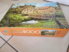 Puzzle MB COLOSSUS 4000 pièces. TÚCHERSFELD GERMANY Pont de bois réf 625349508 