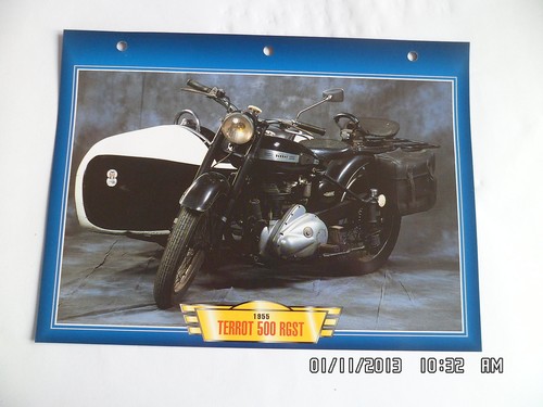 Carte fiche moto - moto, terrot
