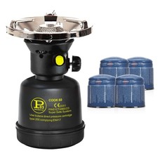 Réchaud à gaz Coque Acier +