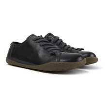 Camper Peu Cami Chaussures en cuir plat EU 37 ; US 7 Noir Neuves