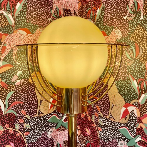 Lampadaire américain verre - lampadaire,