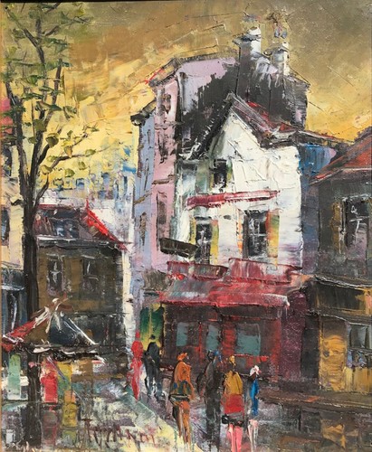 Tableau hst rue paris - tableau,