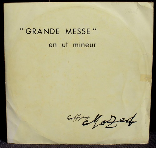 Mozart grande messe - messe, 427
