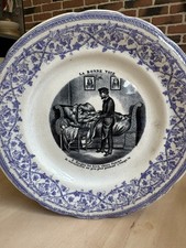 Assiette ancienne faïence