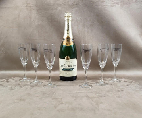 Lot flûtes champagne - 6,