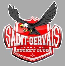 STICKER HOCKEY SUR GLACE FFHG