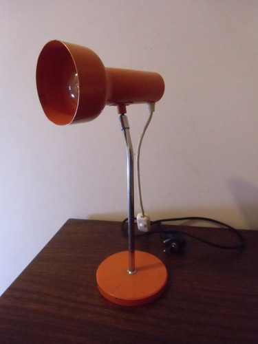 Lampe lag orange chrome - lampe,