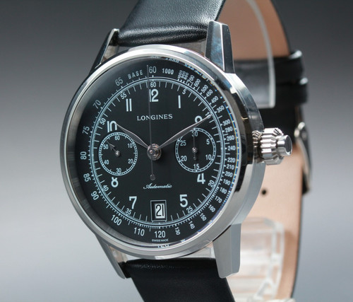 Chronographe longines heritage - chronographe,