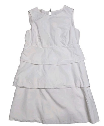 Zara robe volant blanche - zara,