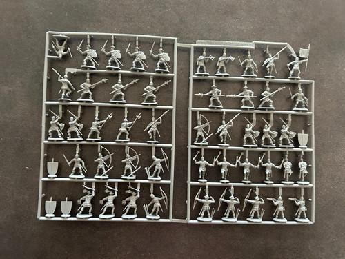 Figurines moyen age - 1/72,