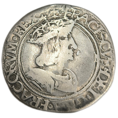 François 1er teston du - françois,