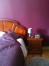 chambre à coucher complète en Merisier massif