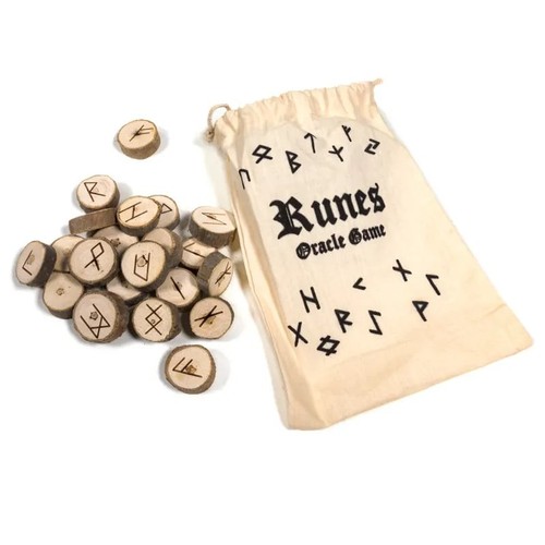 Jeu runes bois de - jeu,