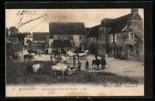CPA Rethondes, Intérieur de la Ferme du Prieuré 