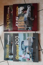 lot de 4 livres la voiture de