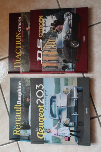 Lot livres voiture de - 4,