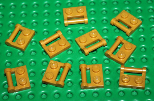 Lego pearl gold plate - lego,
